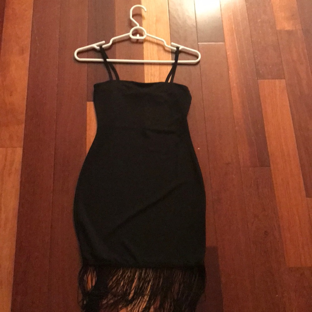 Pretty little thing black dress